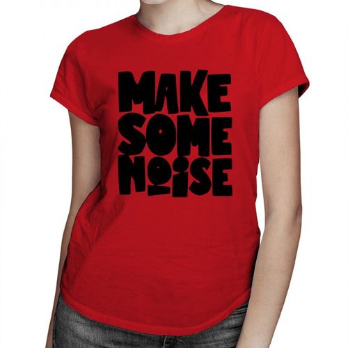 Make some noise - damska koszulka z nadrukiem 69.00PLN