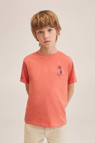 Mango Kids t-shirt bawełniany dziecięcy Vibes 35.99PLN