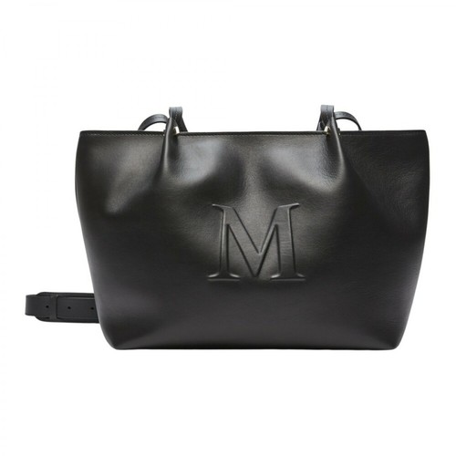 Max Mara, 45111026600 Shopping bag Czarny, female, 2645.00PLN