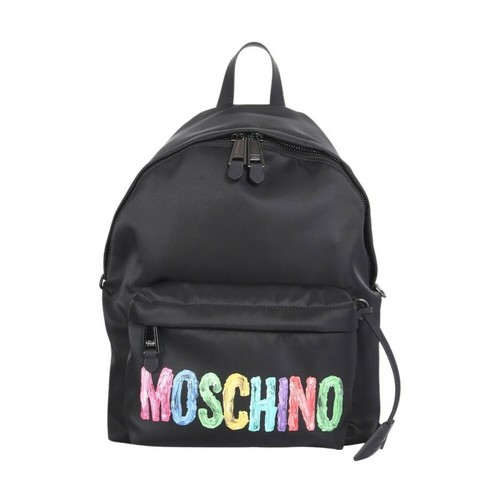 Moschino, Backpack Czarny, male, 2798.00PLN