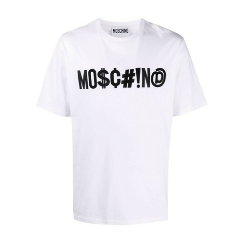 Moschino, T-shirt Biały, male, 1049.00PLN
