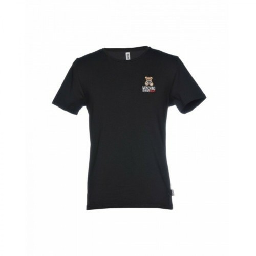 Moschino, T-shirt logo Underbear A1905 E21Mo45 Czarny, female, 461.00PLN
