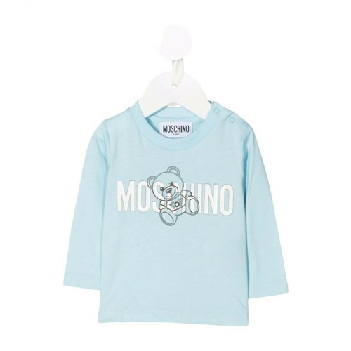 Moschino, T-shirt Niebieski, female, 210.00PLN
