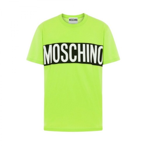 Moschino, t-shirt Zielony, male, 903.00PLN