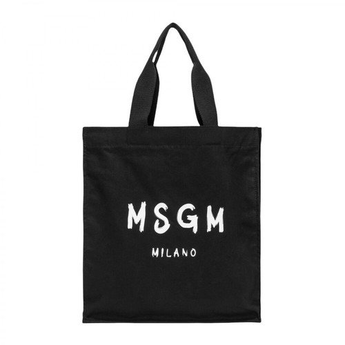 Msgm, Shopper bag Czarny, unisex, 617.30PLN
