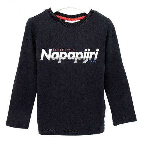 Napapijri, T-shirt Czarny, male, 320.00PLN