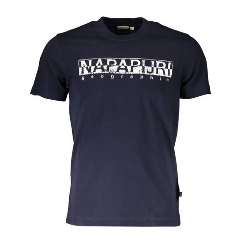 Napapijri, T-shirt Niebieski, male, 181.56PLN