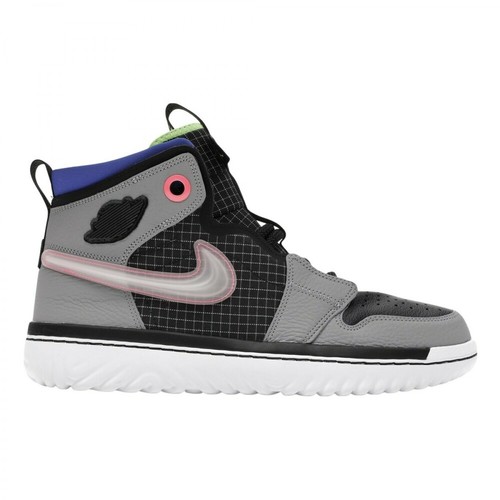 Nike, Air Jordan 1 High React Czarny, male, 3067.00PLN