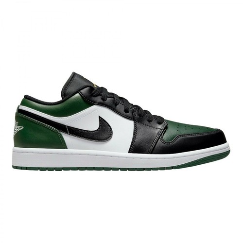 Nike, Air Jordan 1 Low Green Toe Sneakers Zielony, male, 1465.00PLN