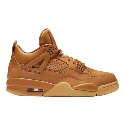 Nike, Air Jordan 4 Retro Ginger Wheat Sneakers Brązowy, male, 8117.00PLN