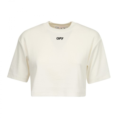 Off White, T-shirt Biały, female, 1026.00PLN