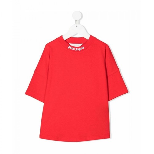 Palm Angels, T-shirt Czerwony, female, 362.00PLN