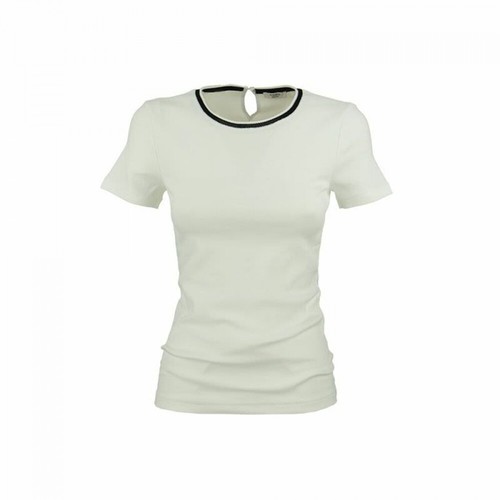 Peserico, Short-sleeved T-shirt Biały, female, 633.00PLN
