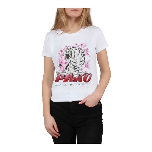 Pinko, Pimpi T-shirt Biały, female, 515.39PLN