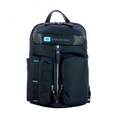 Piquadro, PC Backpack PQ-Bios 14.0 Niebieski, male, 770.00PLN