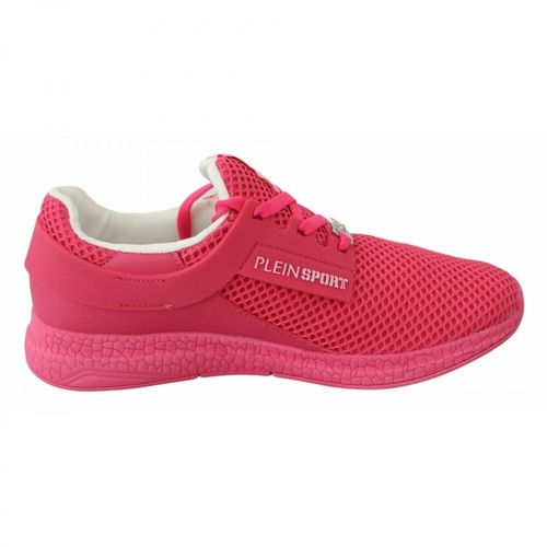 Plein Sport, Runner Becky Sneakers Shoes Różowy, female, 1050.45PLN