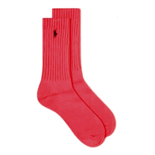 Polo Ralph Lauren, Active Single Socks Czerwony, male, 69.00PLN