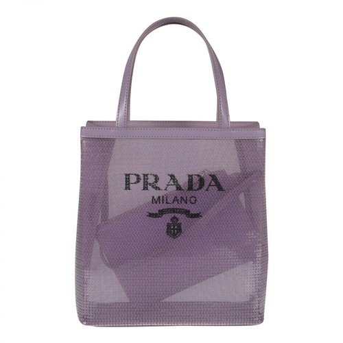 Prada, Bag Fioletowy, female, 6384.00PLN