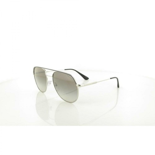Prada, Sunglasses 55U Czarny, male, 995.00PLN