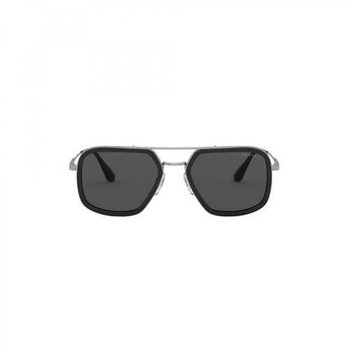 Prada, Sunglasses 57Xs M4Y5S0 Czarny, male, 926.00PLN