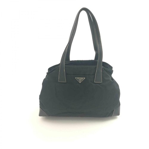 Prada Vintage, Pre-owned Shopper Bag Czarny, female, 1182.60PLN