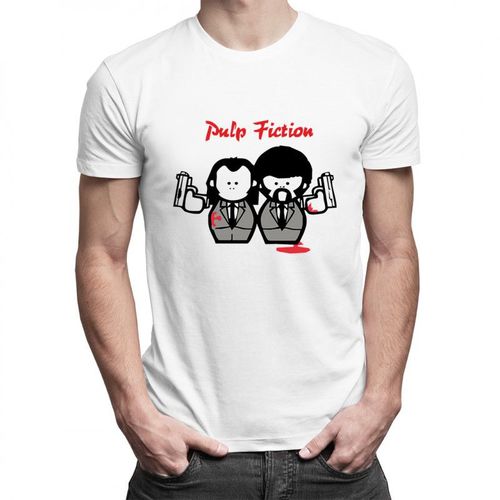 Pulp Fiction Cartoon - męska koszulka z nadrukiem 69.00PLN