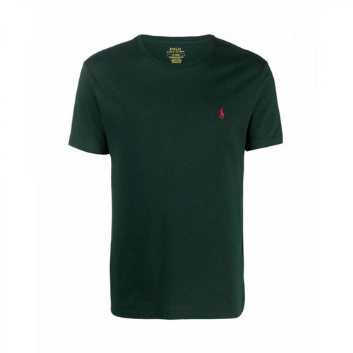 Ralph Lauren, Custom Slim Fit T-Shirt Zielony, male, 406.00PLN