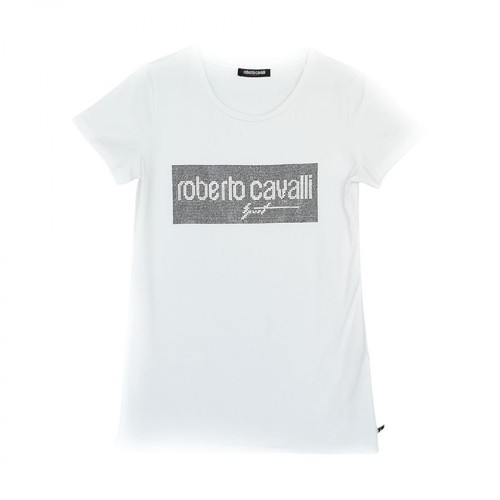 Roberto Cavalli, Short sleeves T-shirt Biały, female, 908.00PLN