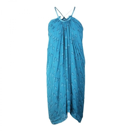 See by Chloé Pre-owned, Jedwabna sukienka Niebieski, female, 899.00PLN