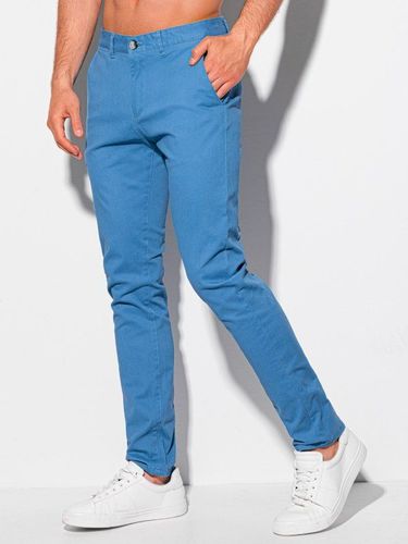 Spodnie męskie chino 1089P - niebieskie 44.99PLN