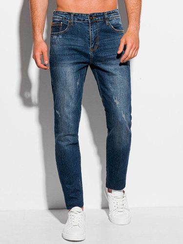 Spodnie męskie jeansowe 1096P - ciemnoniebieskie 52.49PLN