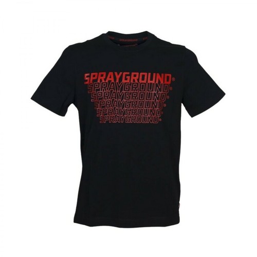 Sprayground, T-shirt Czarny, male, 365.00PLN