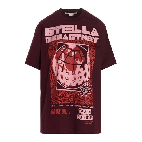 Stella McCartney, T-shirt Czerwony, female, 1209.00PLN