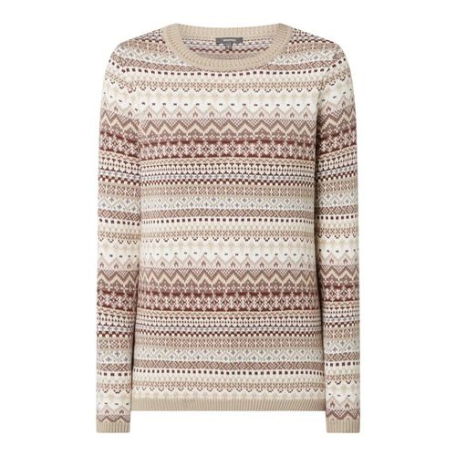 Sweter z norweskim wzorem z mieszanki bawełny 99.99PLN