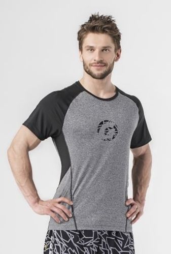 T-Shirt melanż / czarny 109.00PLN