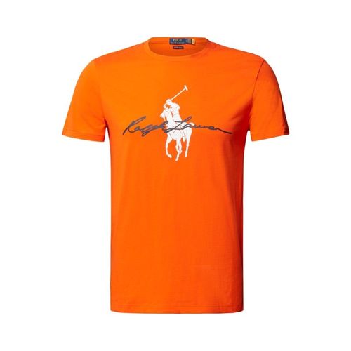 T-shirt o kroju custom slim fit z nadrukiem z logo 229.99PLN