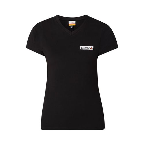 T-shirt z dekoltem w serek model ‘Stronara’ 69.99PLN