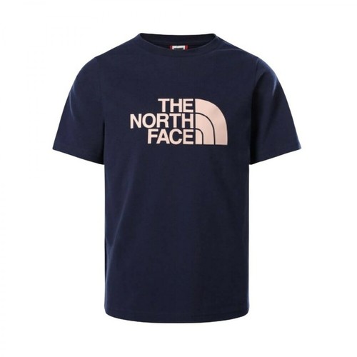 The North Face, T-shirt Nf0A55Db Niebieski, male, 166.00PLN