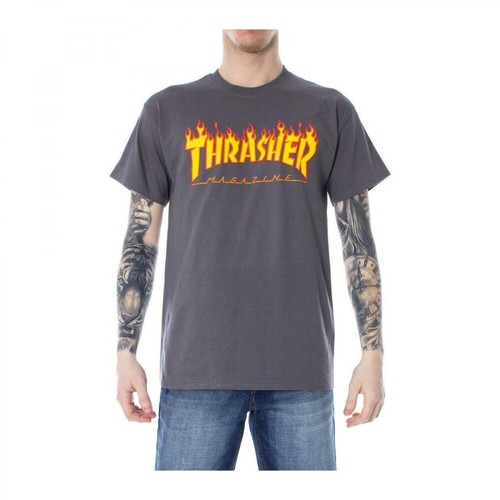Thrasher, T-Shirt Szary, male, 358.02PLN