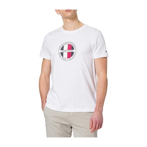 Tommy Hilfiger, T-shirt Biały, male, 222.41PLN