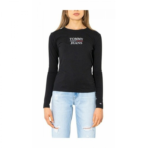 Tommy Jeans, T-Shirt Czarny, female, 342.28PLN
