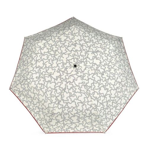 Tous Kaos Icon - Składany parasol w kolorze szaro-beżowym 359.00PLN