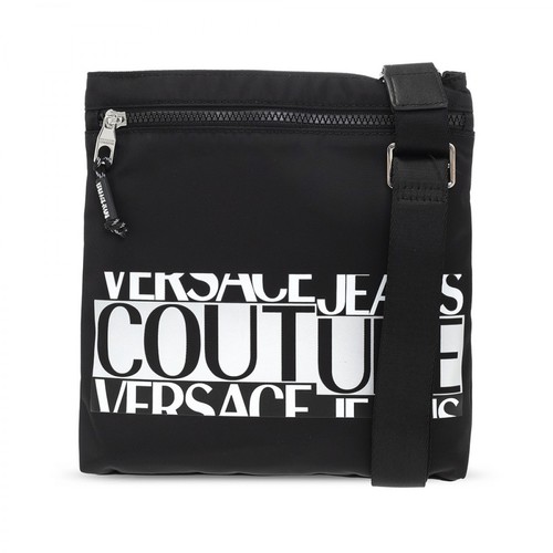 Versace Jeans Couture, Shoulder bag Czarny, male, 556.00PLN