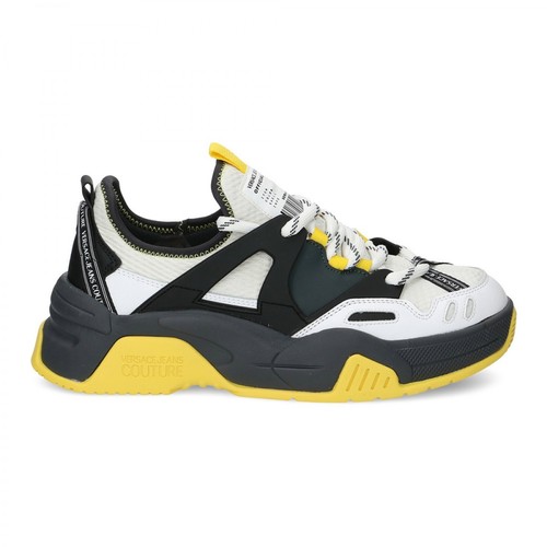 Versace Jeans Couture, Sneakers 71Ya3Sf5Zs065 Biały, male, 1112.00PLN
