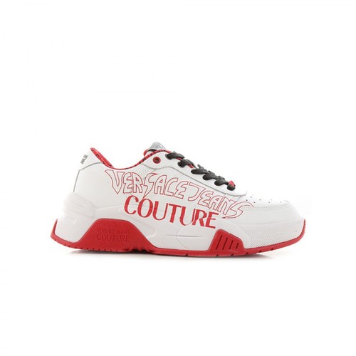 Versace Jeans Couture, Sneakers Biały, male, 660.00PLN