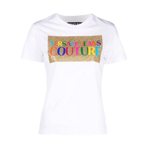 Versace Jeans Couture, T-shirt Biały, female, 544.00PLN