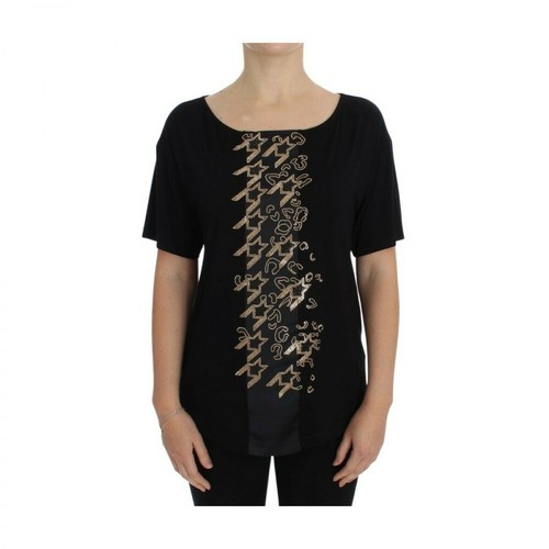 Versace Jeans Couture, T-shirt Czarny, female, 1055.00PLN