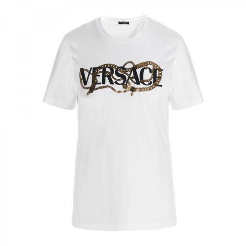 Versace, T-Shirt Biały, female, 1368.00PLN