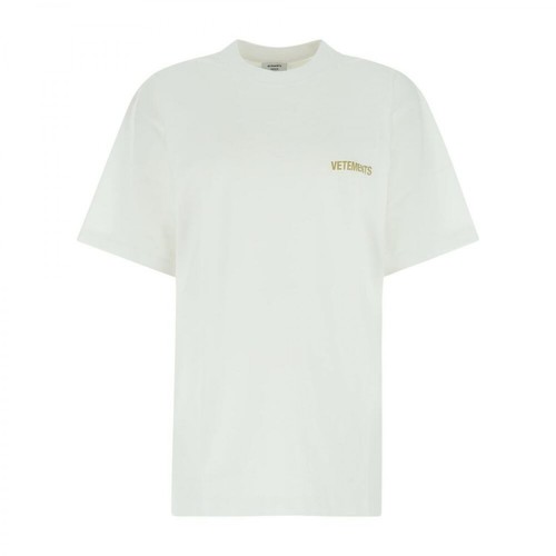 Vetements, T-shirt Biały, male, 2052.00PLN