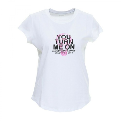 Zadig & Voltaire, T-shirt Biały, female, 325.00PLN